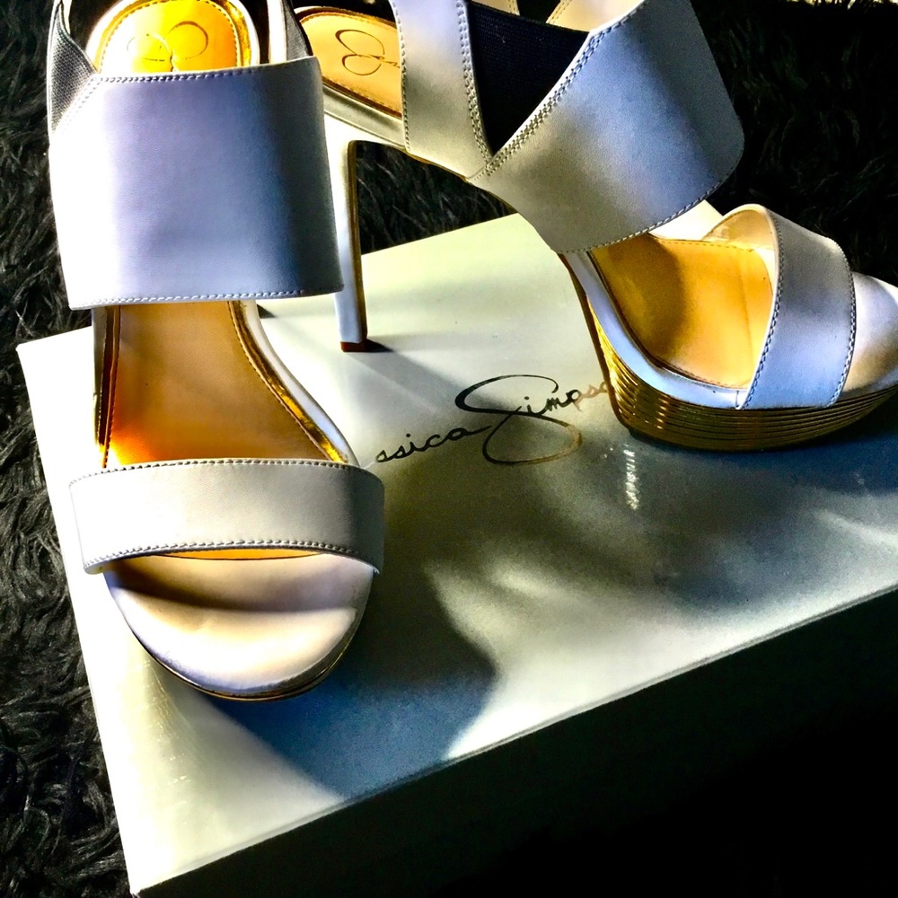Jessica Simpson Platform slingback heels